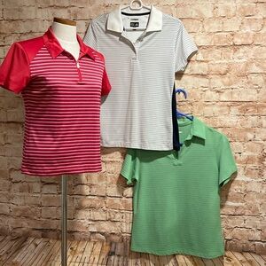 Bundle (3) golf polos/shirts